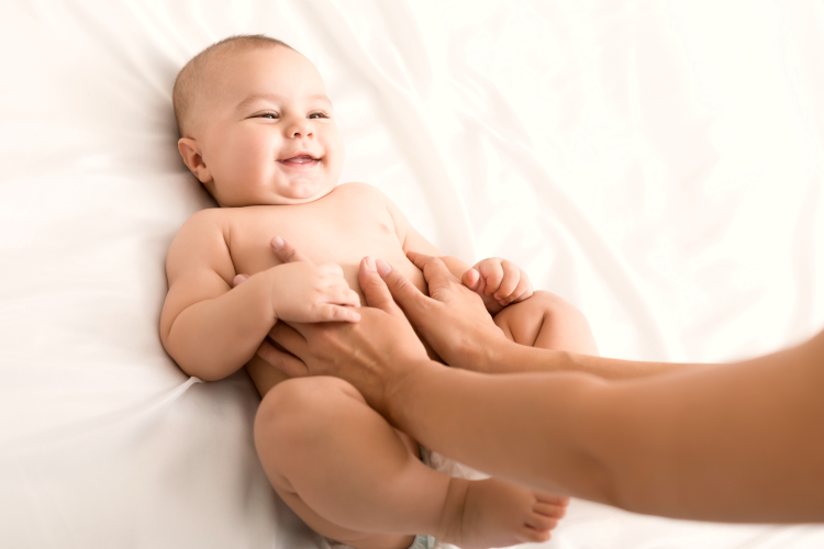 Massage bébé